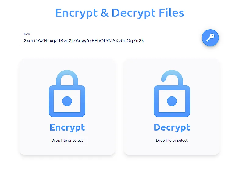 qrclip encrypt and decrypt files