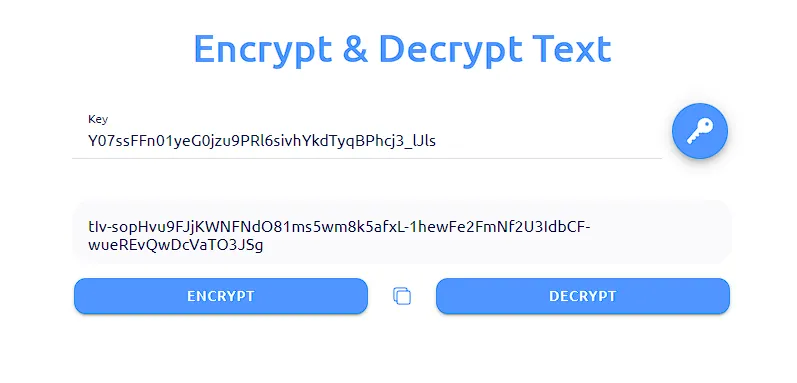 qrclip encrypt and decrypt text