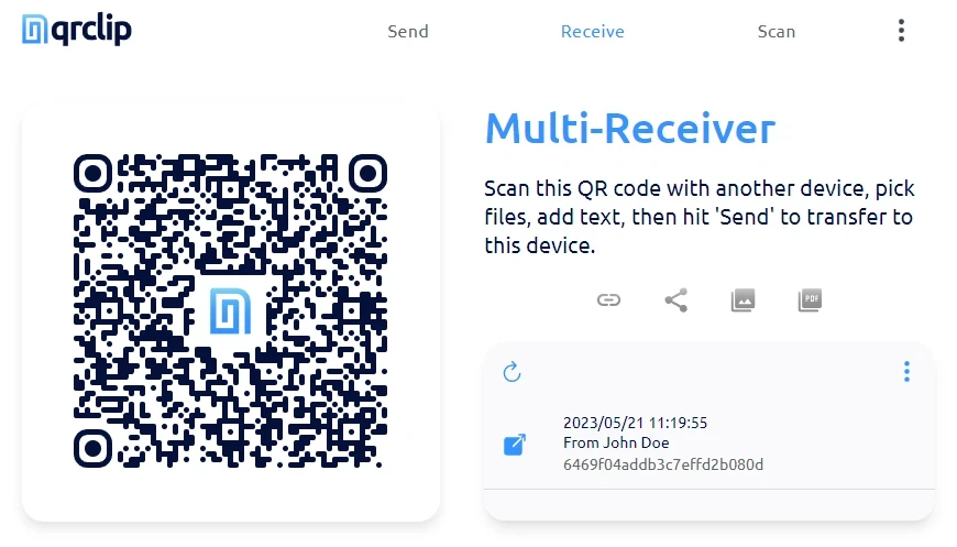 encrypted qr code messaging